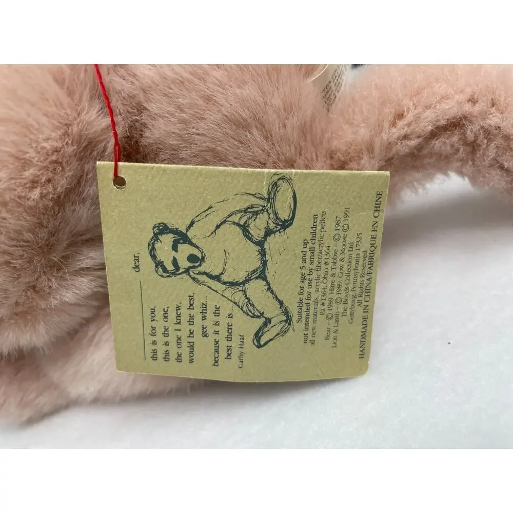 J.B. Bean Rosie O'Pigg Boyds Bear Collection Jointed 12
